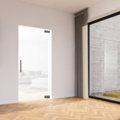 Porte intérieure en verre Vetro C004 design 201x78 cm