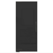 Deurpomp in opbouw voor Vetro pivoterende deur zwart