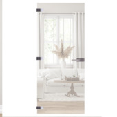 Vetro scharnier glazen deur 5x2,7 cm inox