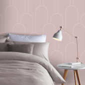 Vliesbehang Bowi powder pink 142744