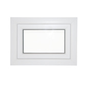 Kiepraam PVC H 48 x B 66 cm wit