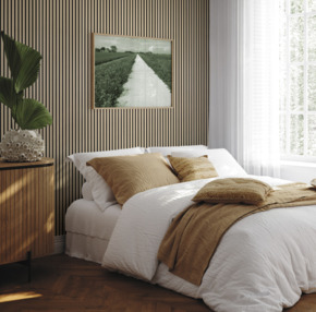 Lattenwand Brisbane licht eiken 260 x 52,6 cm dikte 18,5 mm (2 stuks)