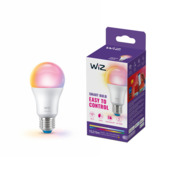 Ampoule poire WiZ Smart Philips E27 100W color Wi-Fi dimmable