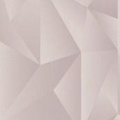 Vliesbehang 3D geometric pink 142746