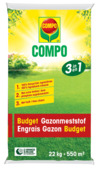 Compo Budget gazonmeststof 250 m² 22 kg