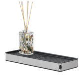 Tiger Cooper planchet 28 cm zwart/RVS geborsteld