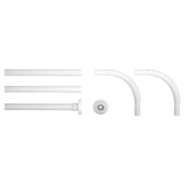 Sealskin douchestang combi wit