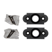 Rosas set black steel industrial black