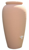 Regenton Amfoor terracotta 300L + kraantje en vulautomaat