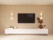 Lattenwand Decowall Acoustic Blend ton sur ton natuur eiken 260x30cm, 2 stuks (1.56m²)
