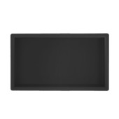 Niche de douche à encastrer Marho Insera 30x60x7 cm noir mat