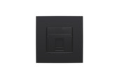 Niko stopcontact 1x UTP Cat 6 Intense Matt Black