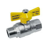 Van Marcke gasbolkraan voor aardgas en LPG 1/2"MF