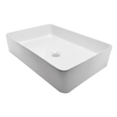Vasque à poser Marho Qira 35x50x12 cm céramique blanc brillant
