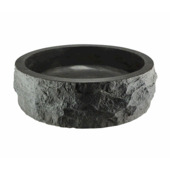 Marho waskom rond Nudo hamerslag Ø 40x12 cm hardsteen gezoet