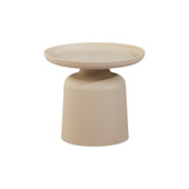 Bijzettafel Ronda beige ø 50 cm