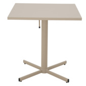 Bistrotafel Otis beige 70 x 70 cm inklapbaar