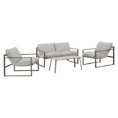 Salon de jardin Fiji vert/beige