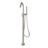 Mitigeur de bain pose libre Marho Valdra acier brossé