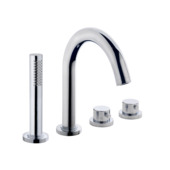 Mitigeur bord de baignoire 4 trous Marho Valdra chromé