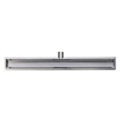 Caniveau de douche Marho Drip 80x7 cm inox