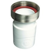 Raccord à écrou laiton et joint plat Wirquin Ø32 mm