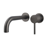 Mitigeur de lavabo encastré Marho Valdra gris canon