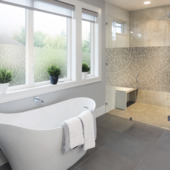 Film statique pour fenêtre Mikado (338-8046) 67,5 x 150 cm