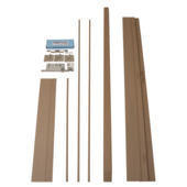 Huisserie en MDF non traité 15 mm 211,5x16,5 cm