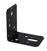 Waelbers hoekanker zonder ril 70 x 70 x 55 mm zwart