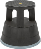 Escalo Kick Step opstapje kunststof grijs hoogte 37 cm