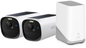 Eufy duo-pack draadloze beveiligingscamera E40 Solocam + Homebase 3 (S380)