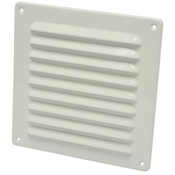 IVC Air ventilatierooster aluminium wit 19,5x19,5 cm