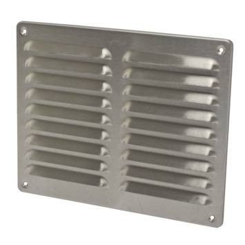 IVC Air ventilatierooster inox 24,5x19,5 cm