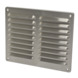 IVC Air ventilatierooster inox 24,5x19,5 cm