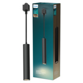 Suspension éclairage sur rail Philips EasyLink Paxie GU10 noir