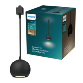 Suspension éclairage sur rail Philips EasyLink Colby GU10 noir