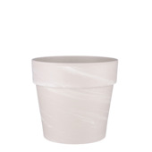 Bloempot Carina creme beige Ø 24 cm