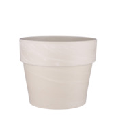 Bloempot Carina creme beige Ø 28 cm