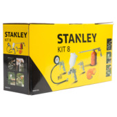 Stanley 8-delige accessoireset voor compressor