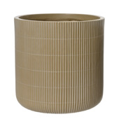 Bloempot Pippa planter fiberclay 30x30 cm taupe