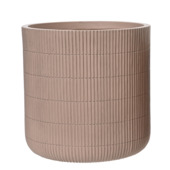 Bloempot Pippa planter fiberclay 30x30 cm oudroze