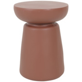 Bijzettafel Lily rood Ø 34 cm fiberclay