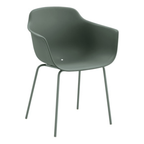 Chaise de jardin Charlie synthétique vert