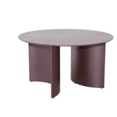 Tuintafel Luna bordeaux ø 135 cm
