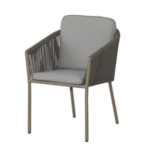 Chaise de jardin Lugo beige 58 x 79 cm