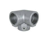 Novidade steigerbuis koppelstuk hoekstuk grijs ø 21 mm