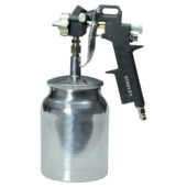 Stanley verfspuit met stalen beker
