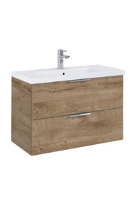 Meuble de salle de bain Altantic Senn chêne  80 x 38,5 x 53 cm