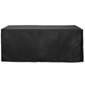 Tuinbankhoes zwart polyester 180x95x80 cm